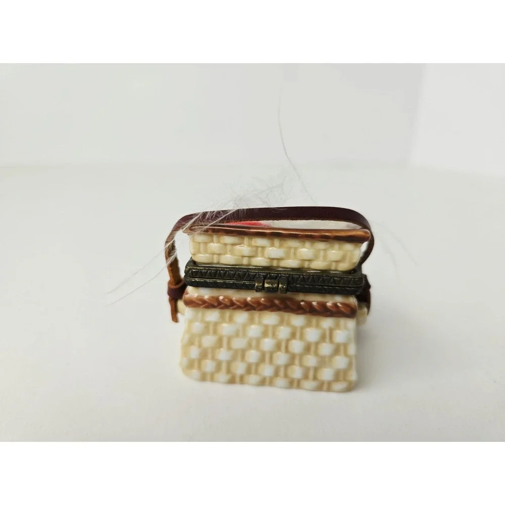 Midwest of Cannon Falls Trinket box fishing box basket with fish